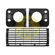 Grille & Headlight Surround Set - Santorini Black